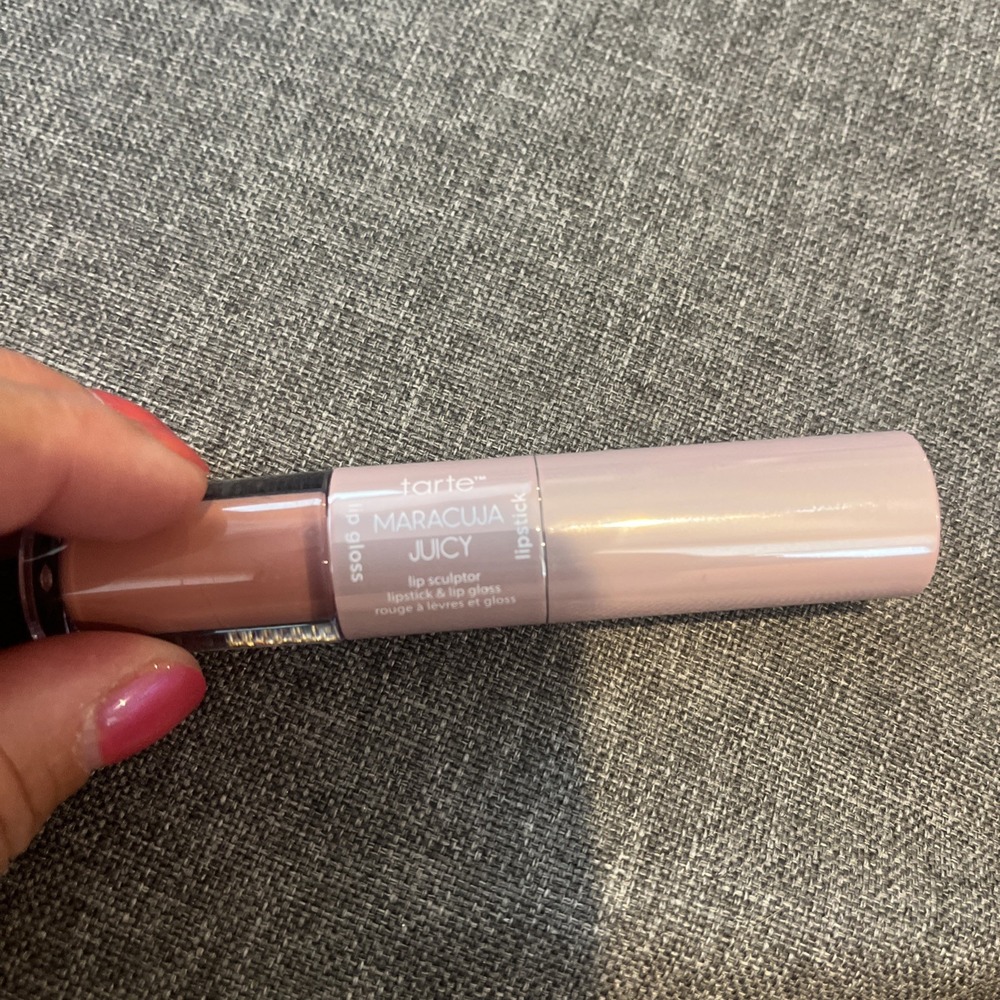 NEW Tarte Maracuja Juicy Lip Sculptor Lipstick & Gloss Color:  Daffodil